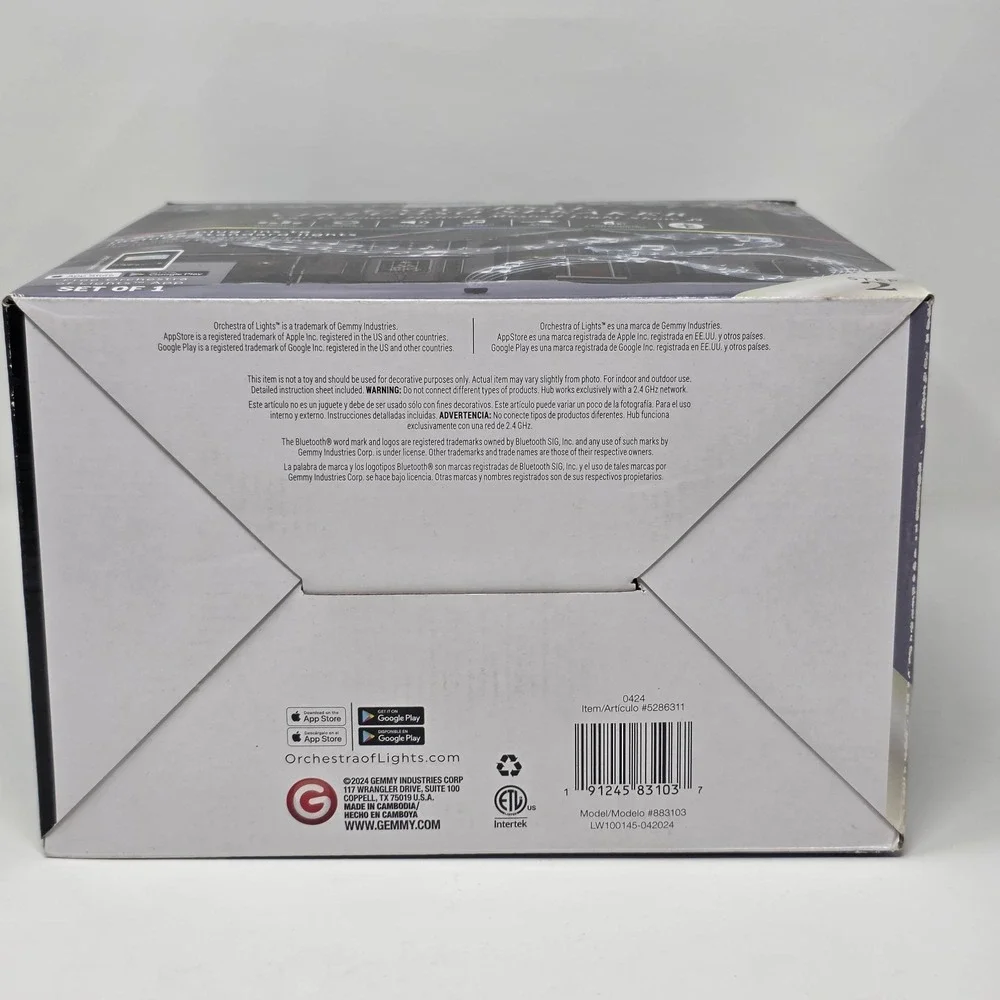 Gemmy‎ Orchestra of Lights Universal Virtuoso Speaker In/Outdoor App (MVP017337)
